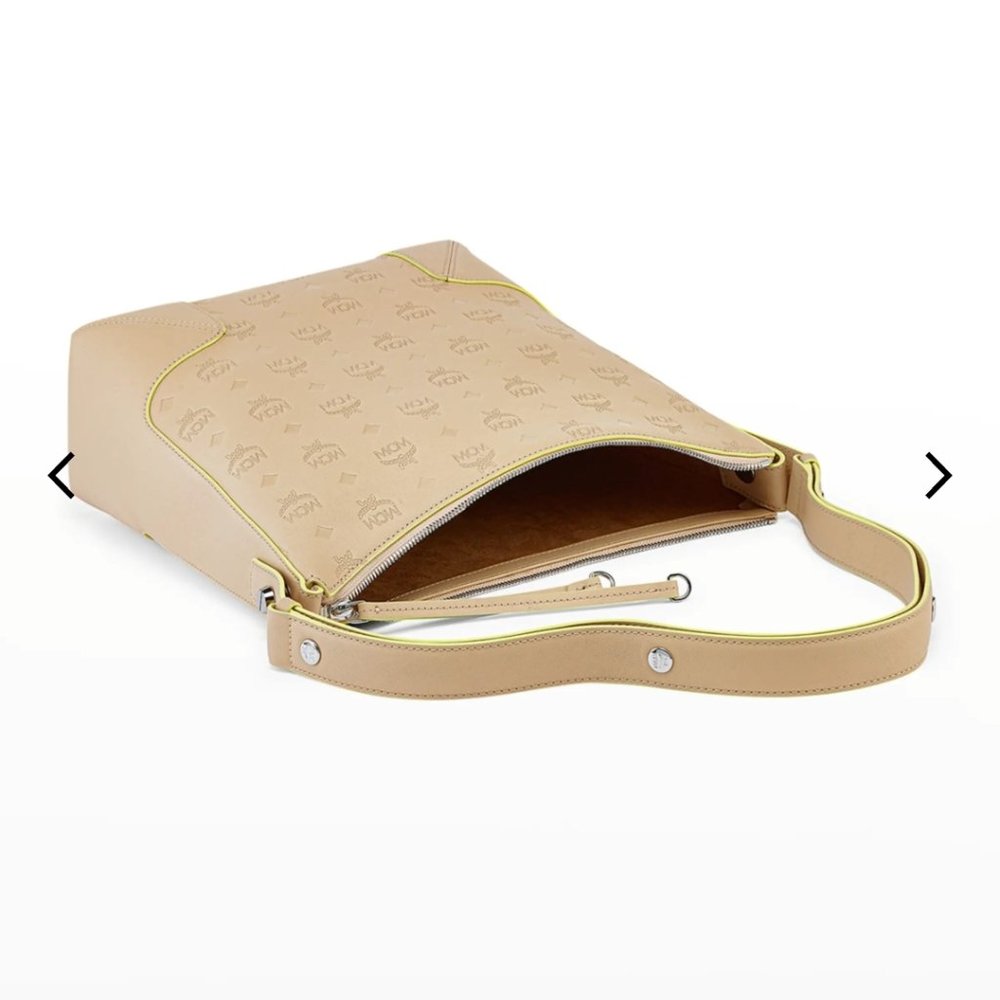 MCM Aren Hobo in Monogram Leather -NEW